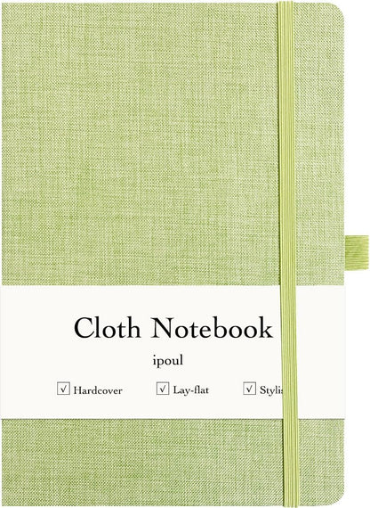 ipoul Flower Notebook, A5, 6x8, Hardcover, Lay Flat, Lined Paper, Journal for Women, Writing Notebook, Pretty, Hibiscus, Pink, Birthday Gifts for Women, Wedding Shower Gifts, Mothers Day Gift
