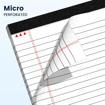 12pcs 5x8 Inch Yellow Note Pads Legal Pads, College Ruled Writing Legal Pads, 360 Sheets Total, Notepad for Students, Office & Home | Bulk Supply for Notes, Lists & Planning | Premium Quality Paper