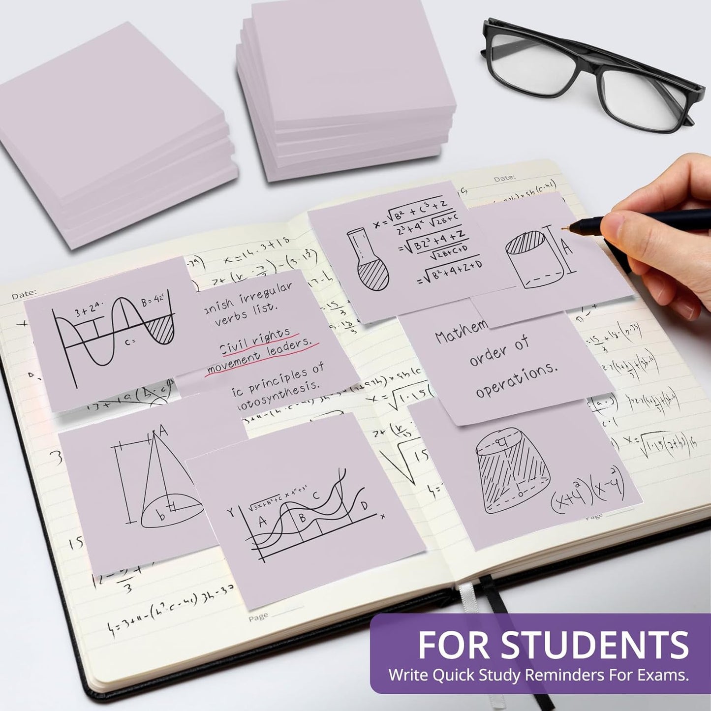 Sticky Notes, 36 Pads, 3x3 Inches Self-Stick Note Pads, Perfect for Office, Study, and Daily Life Organization - Bright