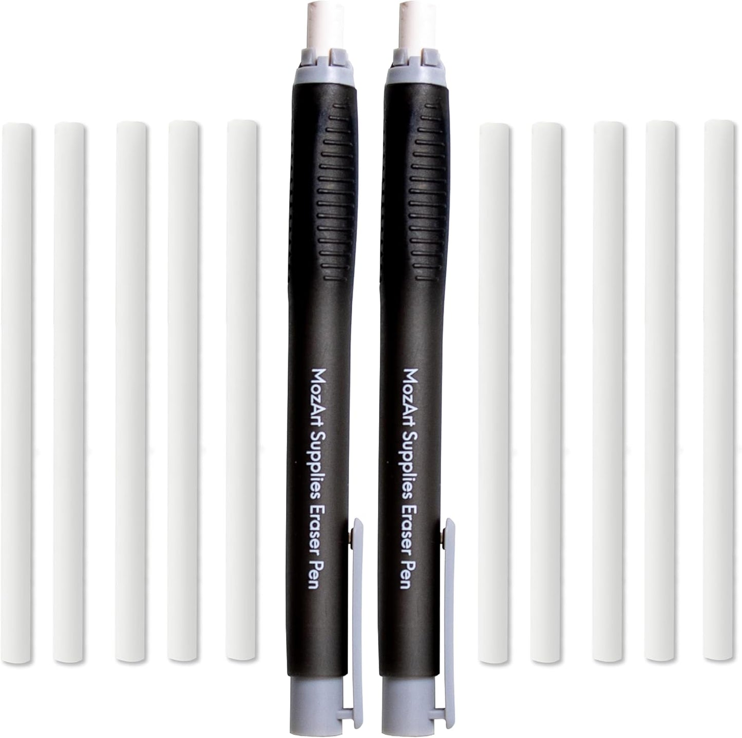 Mozart Essential Set of Lead Refills - 4 Sizes: 0.3, 0.5, 0.7 & 0.9 mm with 100 HB Lead Refills for Each - for Sketch, Architecture, Drafting, Art, Drawing Supplies, Metal Mechanical Pencils