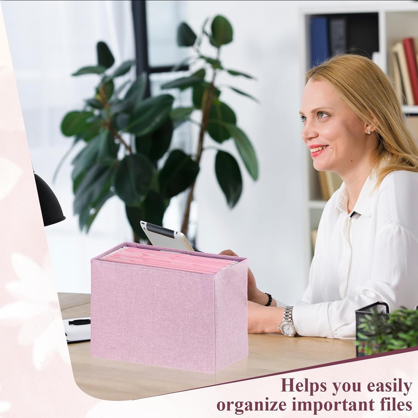 Letter Size Green Hanging File Folders Hanging Document Folder Plastic Transparent Hanging File Folder for File Cabinets Document Filing (20, Sage Green)