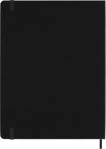 Moleskine Classic Notebook, Large, Squared, Red, Hard Cover (5 x 8.25)