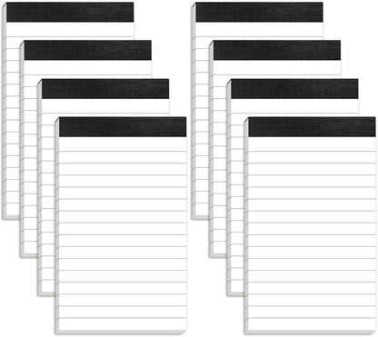 6 Pack Small Notepads Refills Memo Pads 3 x 5 Inch Lined Writing Note Pads with 30 Sheets Note Pad Paper in Each Pad Mini Pocket Notebook Refills for Taking Notes and Reminders Organization Planning
