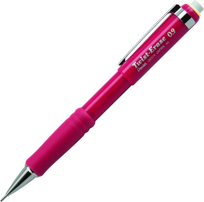 Pentel Twist-Erase III Mechanical Pencil, (0.9mm), Black Barrel