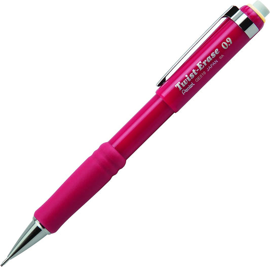 Pentel Twist-Erase III Mechanical Pencil, (0.9mm), Black Barrel