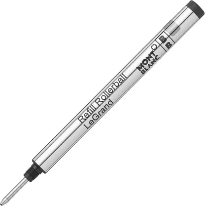 Montblanc Rollerball LeGrand Refills (F) Mystery Black 105166 – Pen Refills for Meisterstück LeGrand Rollerball Pens with a Fine Tip – 2 x Black Pen Cartridges