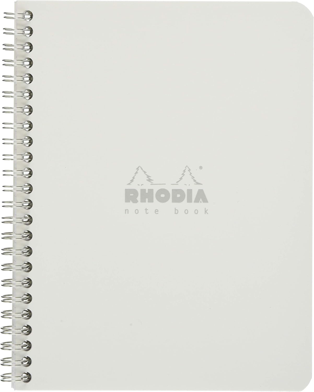 Rhodia Wirebound Notebooks - Lined w/ margin 80 sheets 8 1/4 x 11 3/4 in. - Black cover