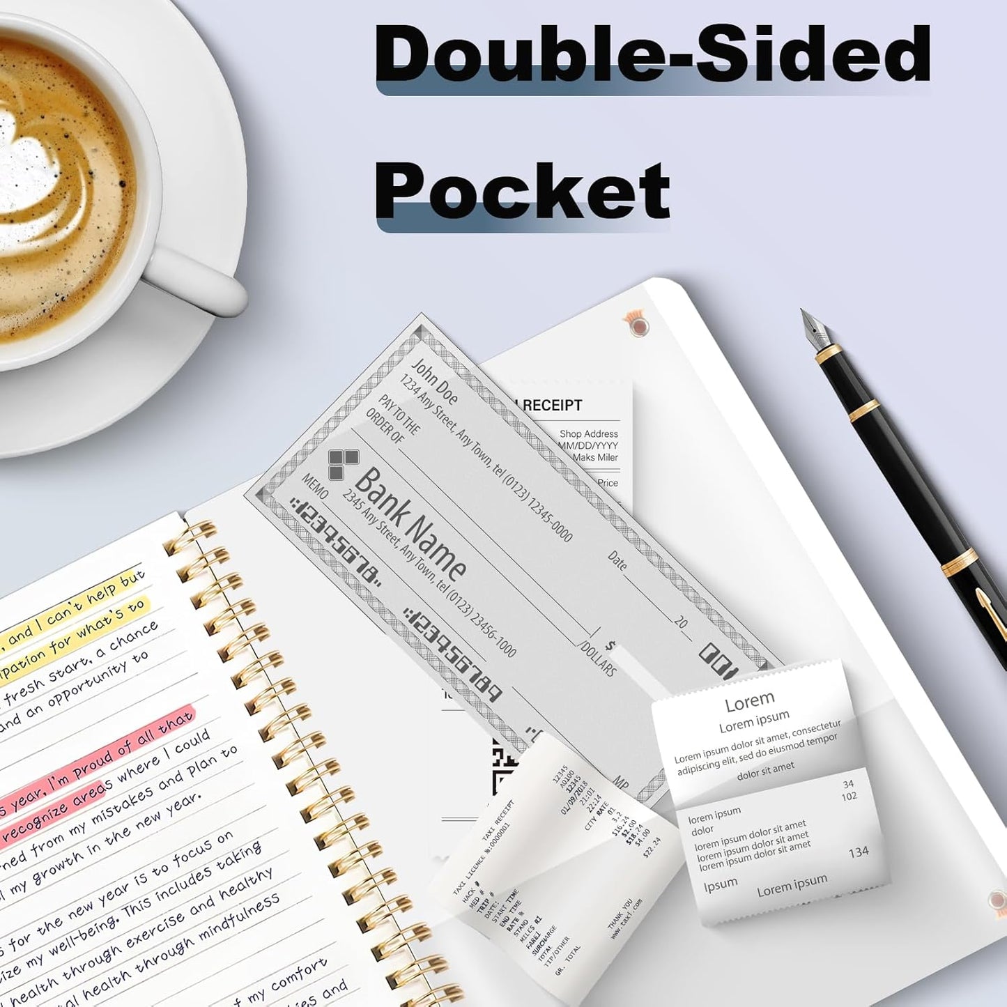 4 PCS Small Spiral Notebook 5x7, Spiral Journal Notebook, Notebooks for Work, Note Taking, School, Small Notebooks 5x7 with Strap, Cute Notebooks for Women 50 Sheets