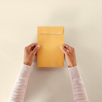 Amazon Basics Catalog Mailing Envelopes, Peel and Seal, 10 x 13 Inch, White, 100-Pack