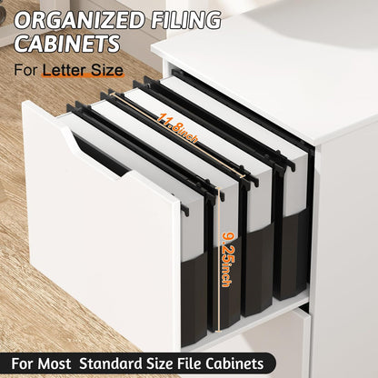 Plastic Extra Capacity Hanging File Folder Letter Size,12 Pack Reinforced Expandable Hanging Folders,Heavy Duty 2 Inch Expansion,Adjustable Tabs,Hanging Organizer Designed for Bulky Files(Gray)