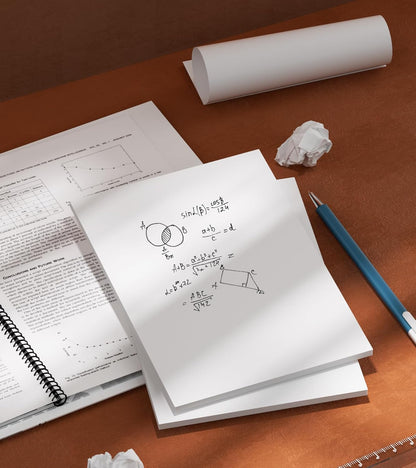 Notepads 3x5, 6 Pack Small Note Pads, Server Note Pad, Scratch Pads 3x5, Memo Pads White Paper, 50 Sheets per Blank Note pads 3''x5'', Small Writing Pads Pocket Notepads for Office School Home Supplies