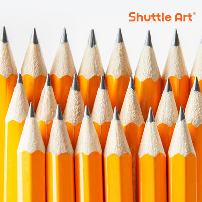 Shuttle Art 108 Pack Golf Pencils With Erasers, #2 HB Pencils Bulk, 3.5” Mini Pencil, Pre-Sharpened Small Pencil for Kids Teachers Classroom Games, Back to School Supplies