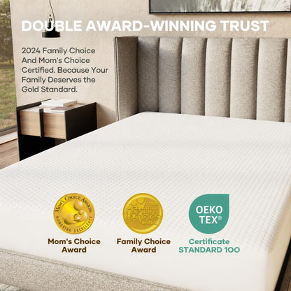 OhGeni 100% Waterproof Queen Size Mattress Protector,Soft Mattress Pad, Cooling Breathable Fitted Sheets,Washable Bed Cover,Non-Slip Deep Pocket,Noiseless for Bedroom