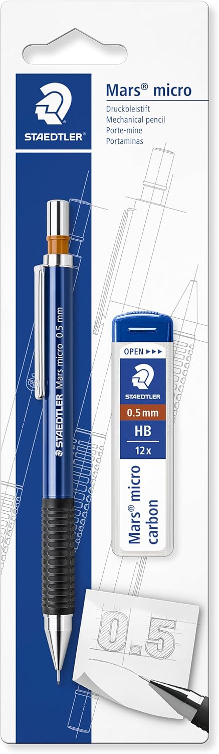 Staedtler Mars Micro 775 Mechanical Pencil 0.7mm 77507BK