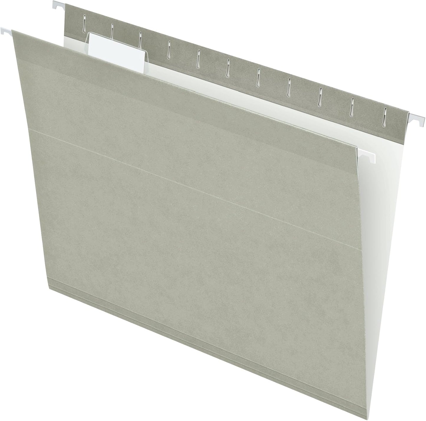 Pendaflex Reinforced Hanging File Folders, Letter Size, Bright Green, 1/5 Cut, 25/BX (4152 1/5 BGR)