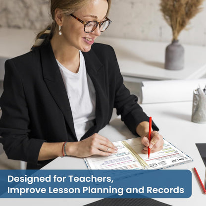 Planner 2026-2027, Academic Year Monthly and Weekly Calendar Planner, Jul 2026 - Jun 2027, Hardcover Teacher Student Planning Agenda book with Tabs, Perfect for School Office Supplies, 6.3" x 8.5" - Wildflowers