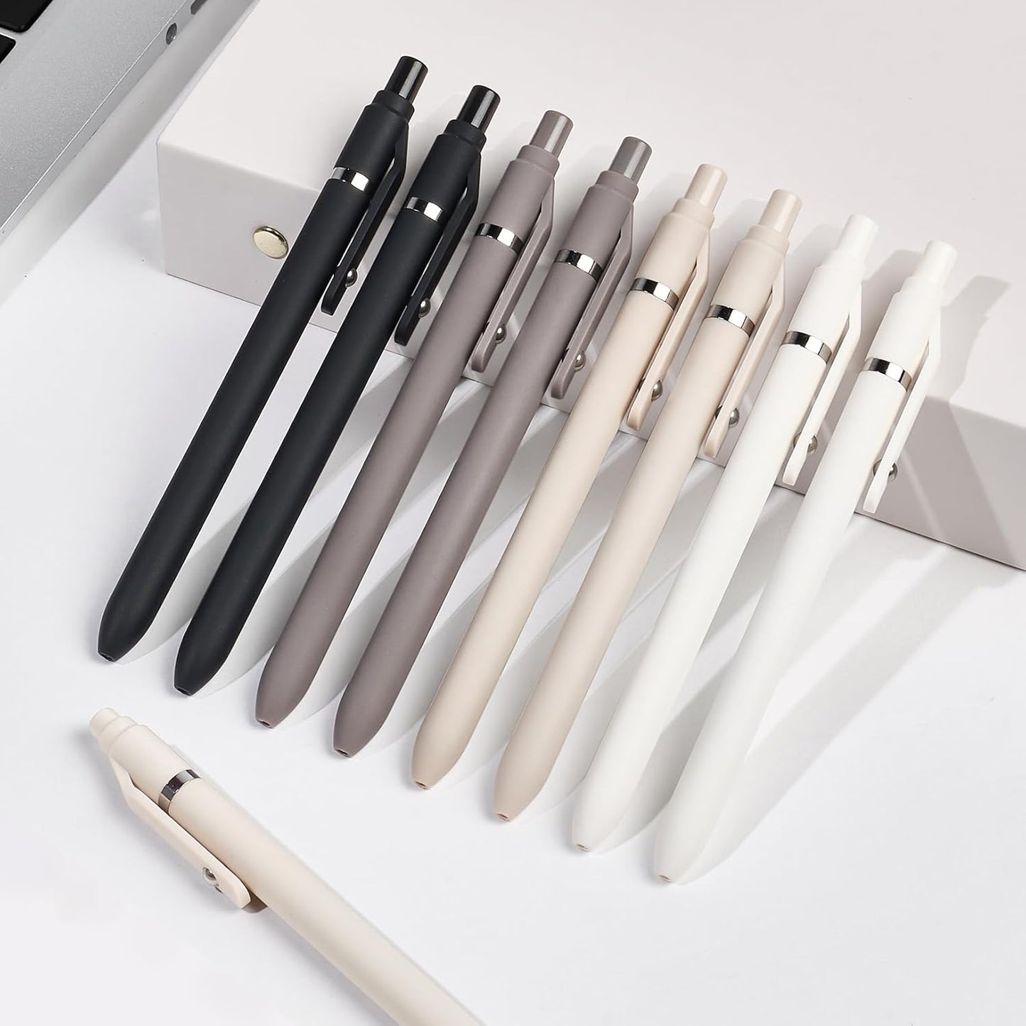 Sooez 40 Pack Bulk Pens Ballpoint, Black Ink Pens for Smooth Writing, Quick Dry Ball Point Pens Black, Medium Point 1.0mm Fidget Pens for Journaling, Office Supplies for Nurse Server, Note Taking