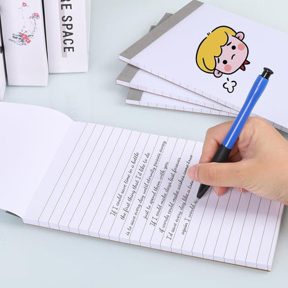 zmybcpack 20 Pack Lined Memo Pads 4”x6” Note Pads - 100 Sheets Each Lined Paper Notepad- Small Memo Scratch Pad Writing Pads(Double Sided Printed)