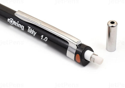 rOtring Tikky Mechanical Pencil, 1.0 mm, Black