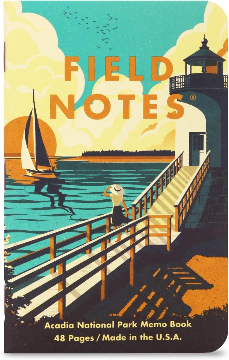 Field Notes: Original Kraft 3-Pack - Mixed Paper (1 Graph/Grid, 1 Ruled/Lined, 1 Plain/Blank) Memo Books - 48 Page Pocket Notebooks - 3.5" x 5.5"