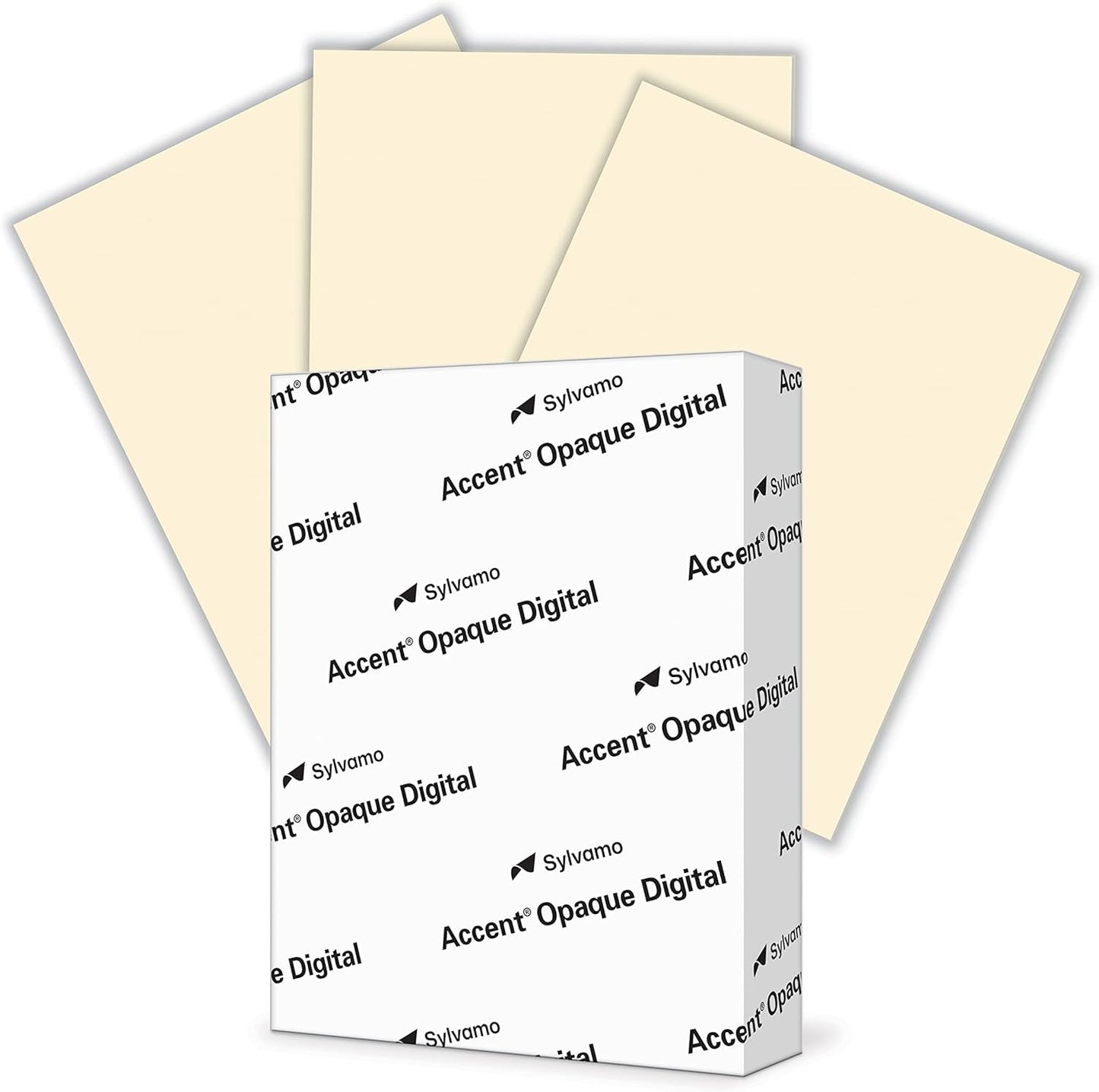 Accent Opaque Cream Printer Paper, 8.5” x 11” 28lb Bond/70lb Text Copy Paper – 500 Sheets (1 Ream) – Premium Computer Paper with Smooth Finish – 97 Bright, 104gsm – Warm White Copy Paper – 188176R