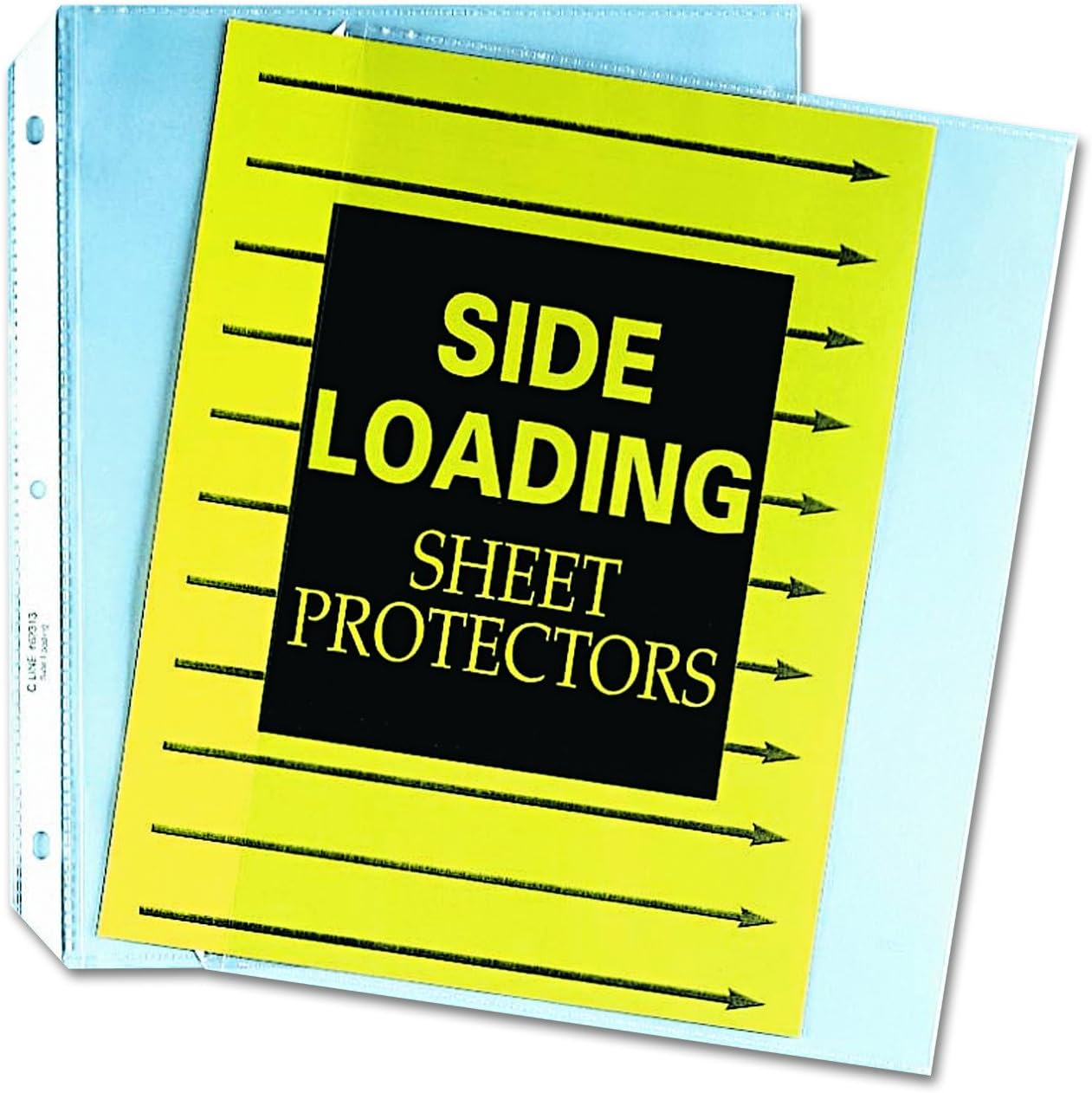 C-Line Side Loading Polypropylene Sheet Protectors, Clear, 2", 11 x 8.5, 50/Box