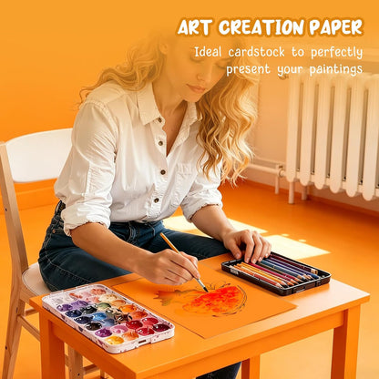 40 Sheets Cream Cardstock Paper 8.5 x 11, Ivory Cardstock Printer Paper 8.5x11, Off White Card Stock Paper 8.5 x 11, 200 GSM Construction Paper for DIY Cards, Greeting Cards, Wedding Invitations