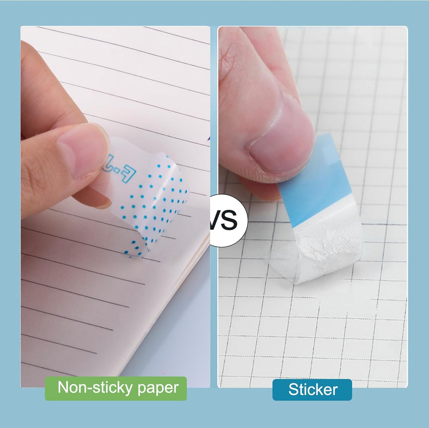 Golcellia Sticky Tabs for Notebooks 600 Pcs 5-Pattern Page Markers with Letter Index Flags, Book Tabs for Binders Bible Study Office School Supplies