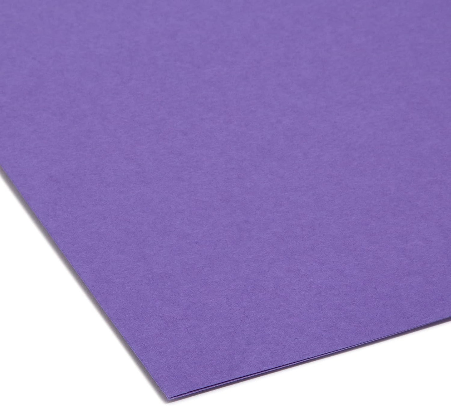Smead Interior File Folder, 1/3-Cut Tab, Letter Size, Aqua, 100 per Box, Expandable File Folders for Filing Cabinet