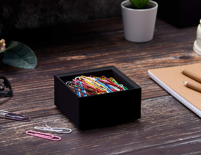Bostitch Office Konnect Desk Organizer Accessory Tray, Stacks for Desktop Storage, Black