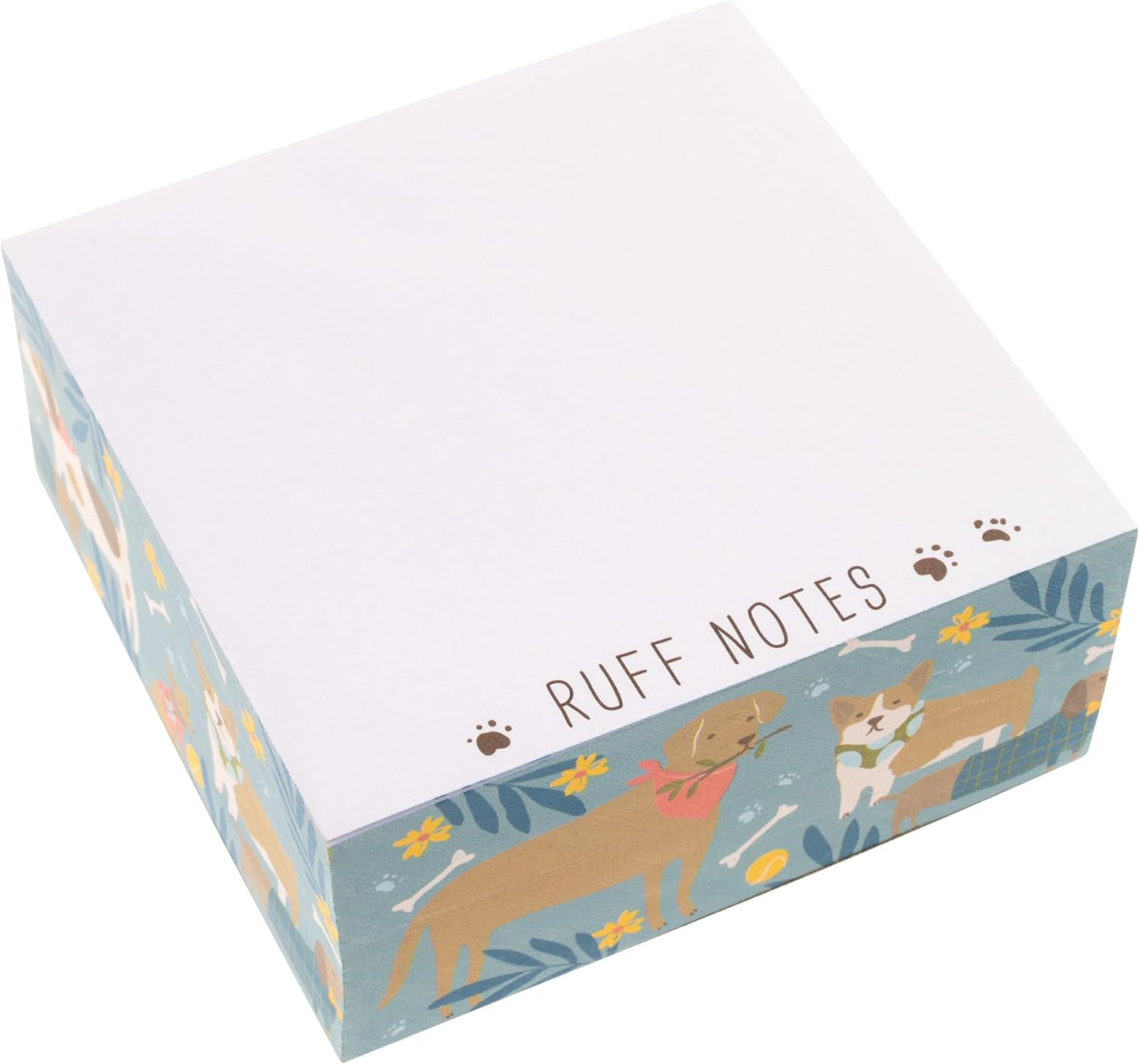 Karma, Block Notepad, 500 Sheet Memo Paper Cube, Non-Sticky Memo Pad Cube for Office, and Home, Dog