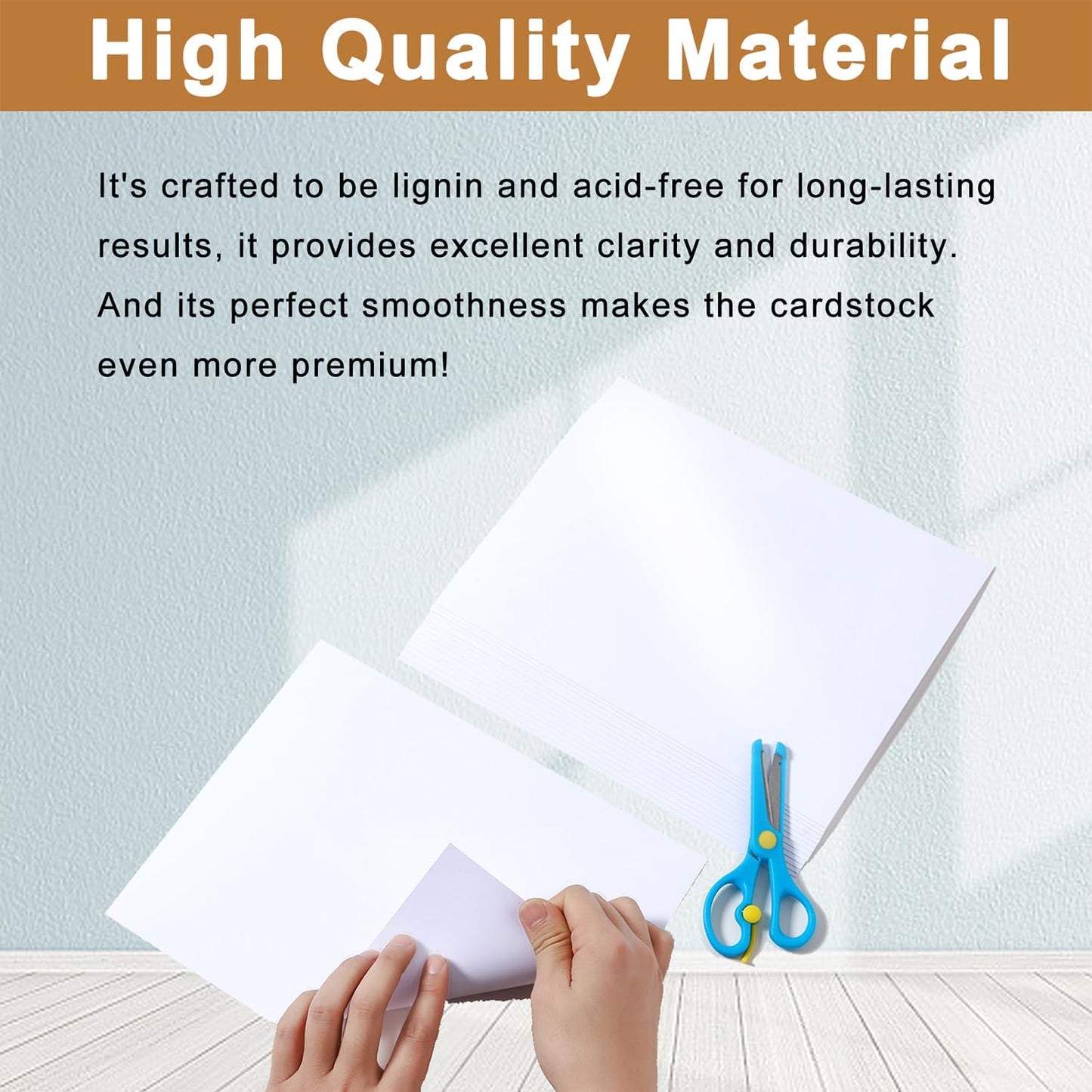 Silunkia 40 Sheets Gold Shimmer Cardstock 8.5 x 11 Certificate Paper, 75lb Craft Paper Card Stock for Cards Making, Birthday Decorations, Wedding Invitations, Greeting Cards