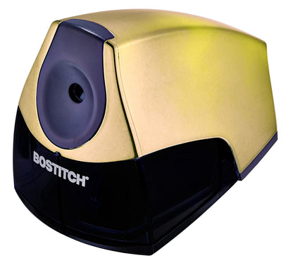 Bostitch Office Electric Pencil Sharpener for Classroom & Desk Use, Heavy-Duty Stall-Free Motor, High-Capacity Shavings Tray, Blue