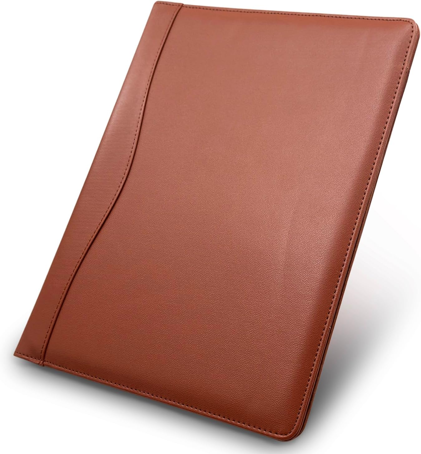 Padfolio Portfolio Organizer Legal Pad Holder Padfolio Folder Leather Portfolio Storage Clipboard Notepad with Cover for Letter Size A4 Writing Pad for Business and School Office