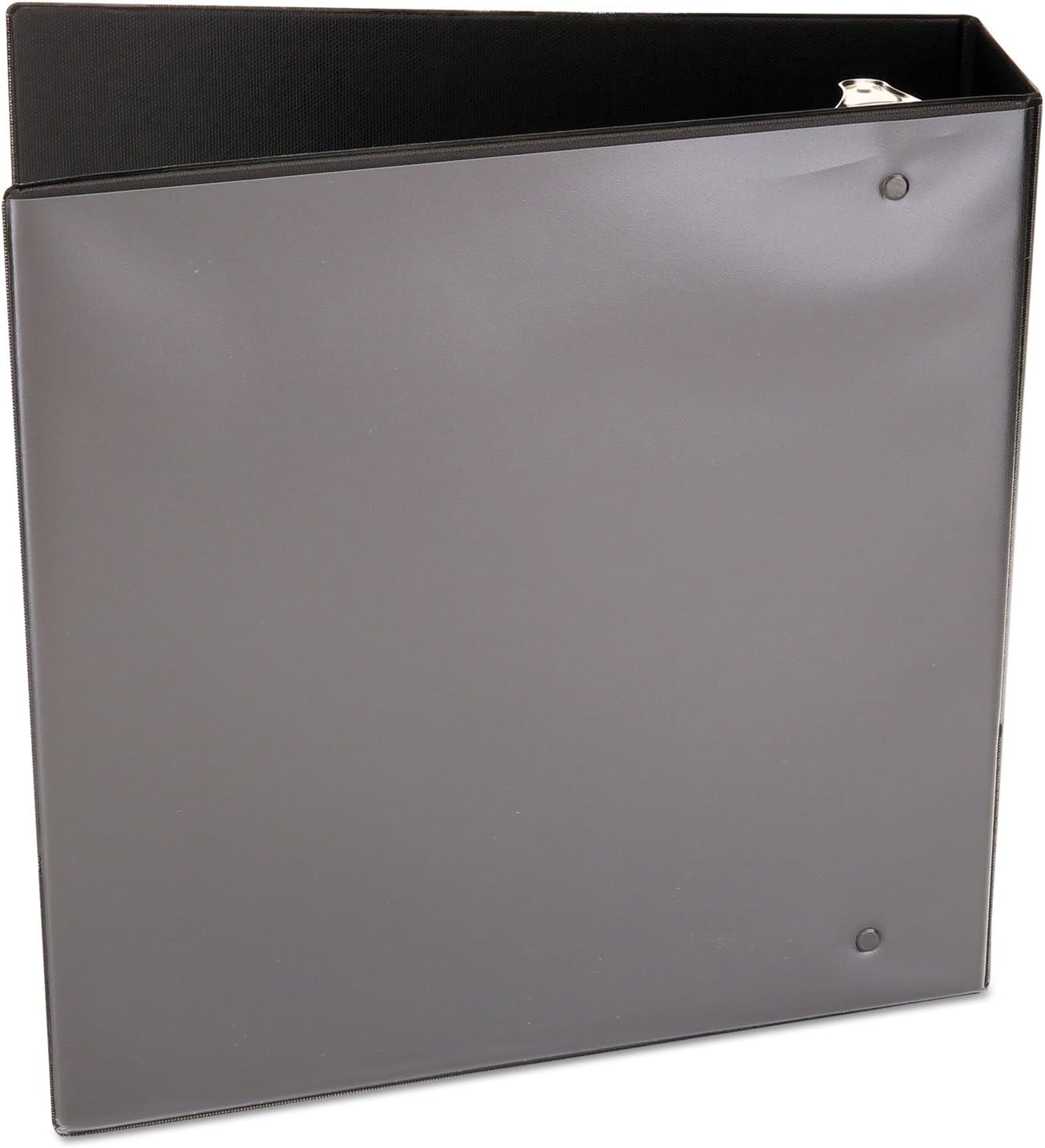 Universal 3" D-Ring View Binder, 600 Sheet Capacity, Black