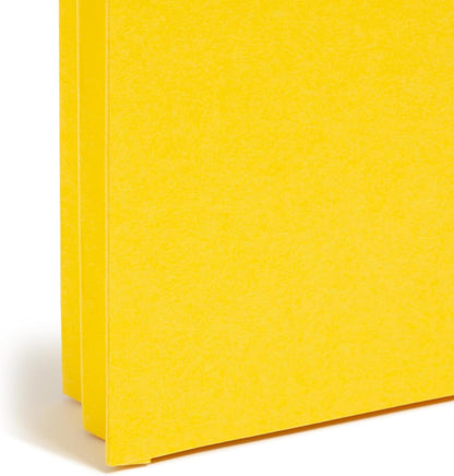 Smead File Pocket, Straight-Cut Tab, 1-3/4" Expansion, Letter Size, Redrope, 25 per Box (73214)