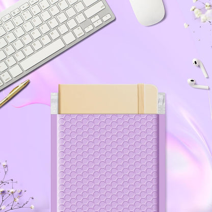 Fuxury Bubble Mailer 6x10" 100 Pack White Bubble Mailers Usable Size 6x9" Self Seal Padded Mailing Envelopes Opaque Bubble Padded Mailer for Small Business Mailing Jewelry Makeup Small Items