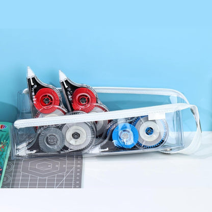 15PCS Correction Tape, 39.37ft Each, Fast, Clean, Opaque and Easy to Use Tear-Resistant Correction Tape Bulk Office or School Supplies, Blue, Red, Gray