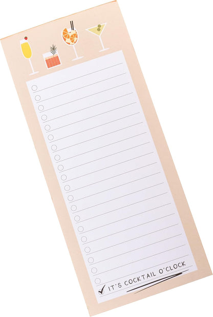 Graphique Magnetic Notepad - Peanuts Gang Grocery and Shopping List - Fun Decorative To-Do List - Perfect House Warming Gifts - 100 Tear off Sheets (4" x 9.25" x .5")