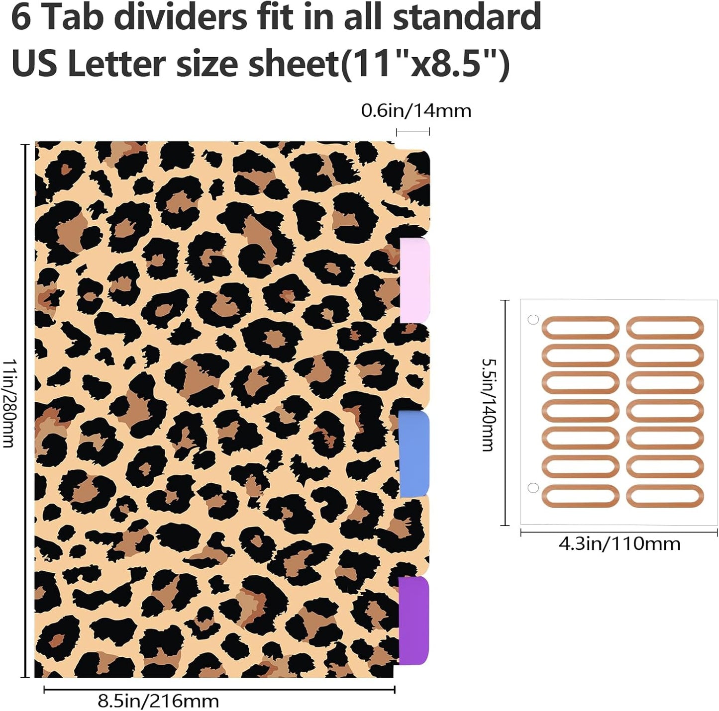 3 Ring Binder, Glitter 1 inch Binder Organizer, 8.5" x 11" Letter Size, Waterproof Fashion View Binders, Cute Binder for Office School Supplies (Pink)