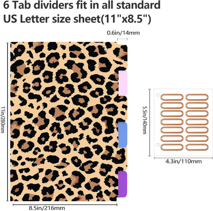 3 Ring Binder, Glitter 1 inch Binder Organizer, 8.5" x 11" Letter Size, Waterproof Fashion View Binders, Cute Binder for Office School Supplies (Pink)
