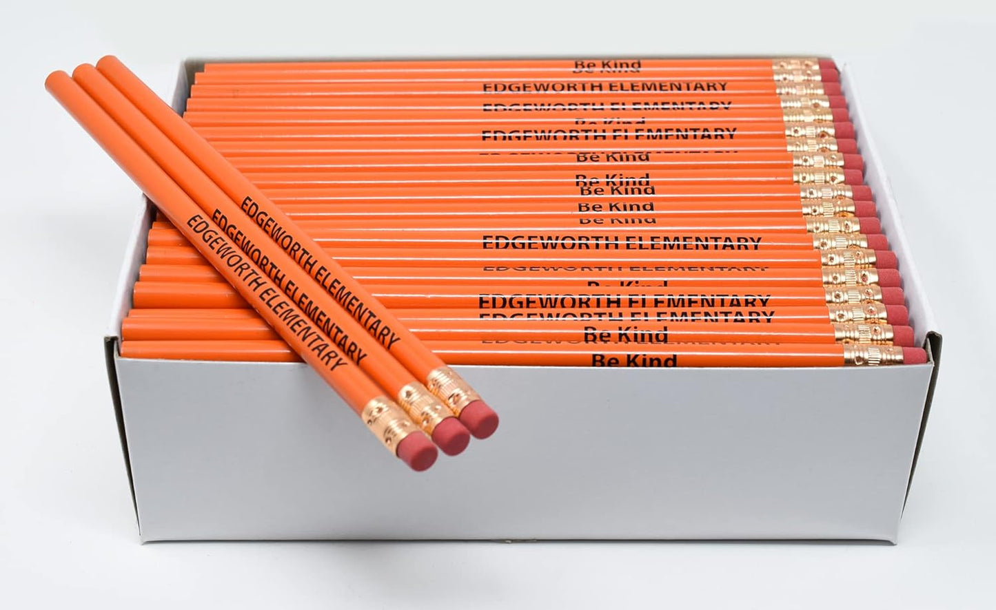 Pencil Guy Promotional Personalized Imprinted Round Pencils.-500 per box