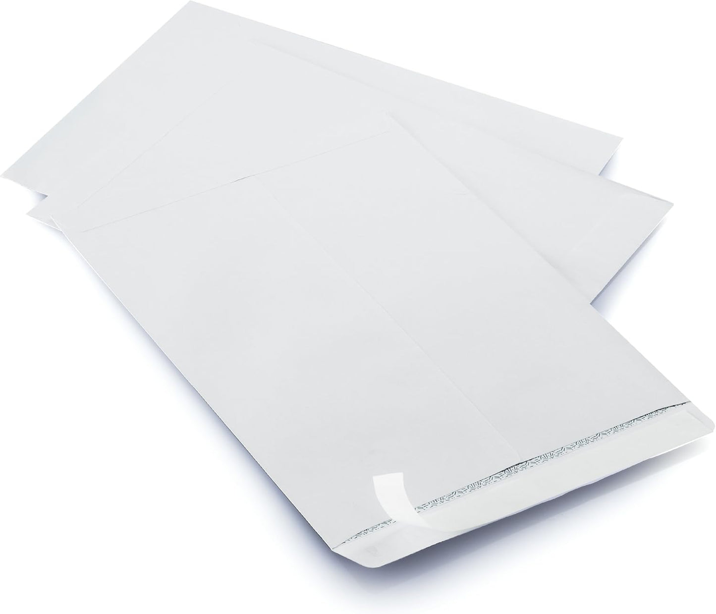 Aimoh 100 9 x 12 SELF Seal Security White Catalog Envelopes - 28lb - Security Tinted, Ultra Strong Quick-Seal, 9x12 inch (38100)