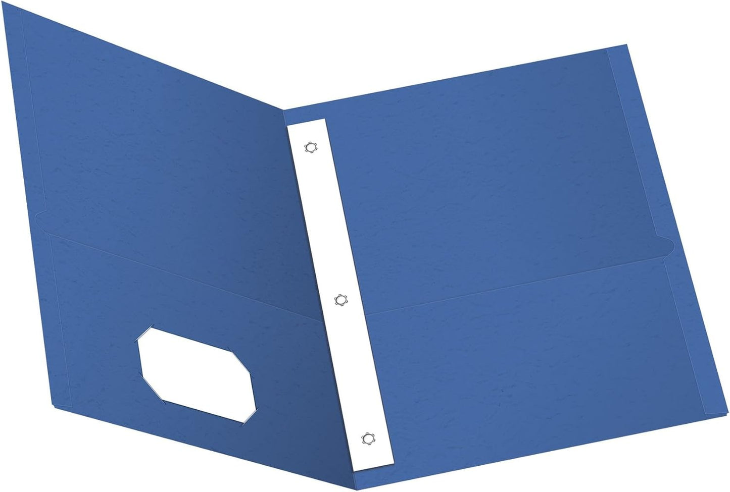 Oxford Two-Pocket Folders w/Fasteners, Red, Letter Size, 25 per Box (57711)