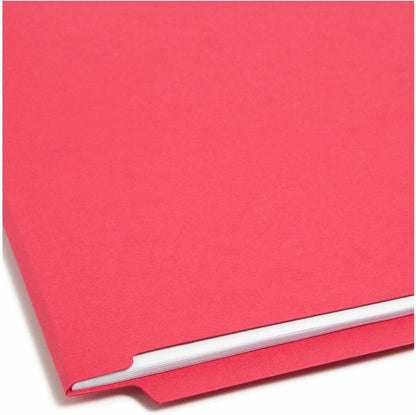 Smead End Tab File Folder, Shelf-Master Reinforced Straight-Cut Tab, Letter Size, Green, 100 per Box (25110)