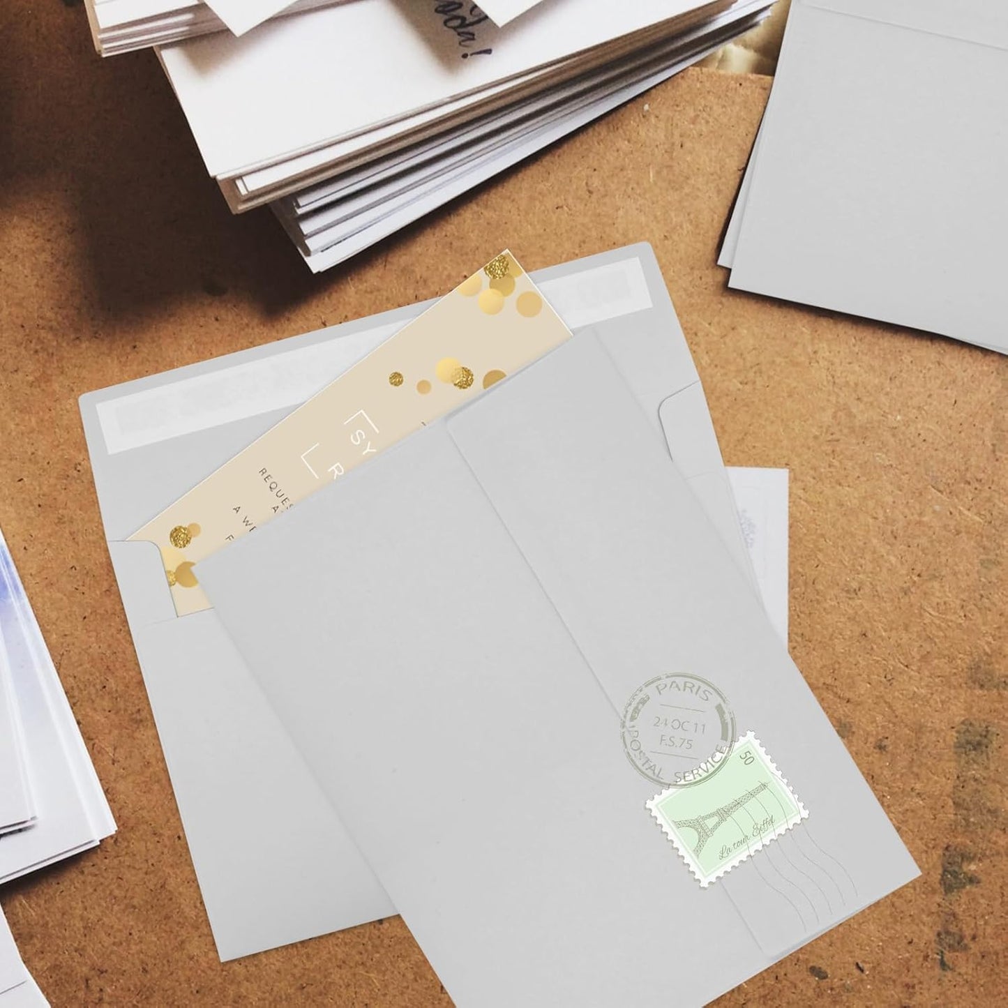 Joyberg 72 Packs #10 Envelopes, Business Envelopes, Envelopes Self Seal, Security Envelopes, Peel and Seal Closure, Size 4-1/8 X 9-1/2 Inches, White, 26LB