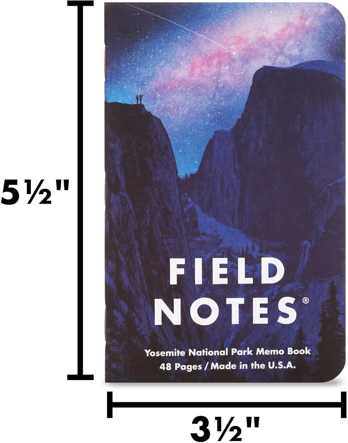 Field Notes: Original Kraft 3-Pack - Mixed Paper (1 Graph/Grid, 1 Ruled/Lined, 1 Plain/Blank) Memo Books - 48 Page Pocket Notebooks - 3.5" x 5.5"
