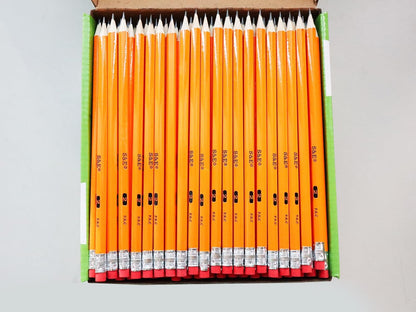 S & E TEACHER'S EDITION 360pcs Pre-sharpened Pencils with eraser top, No.2 pencils #2 HB pencil, Golf, Classroom, Pew, Back to school, 360 pcs/box