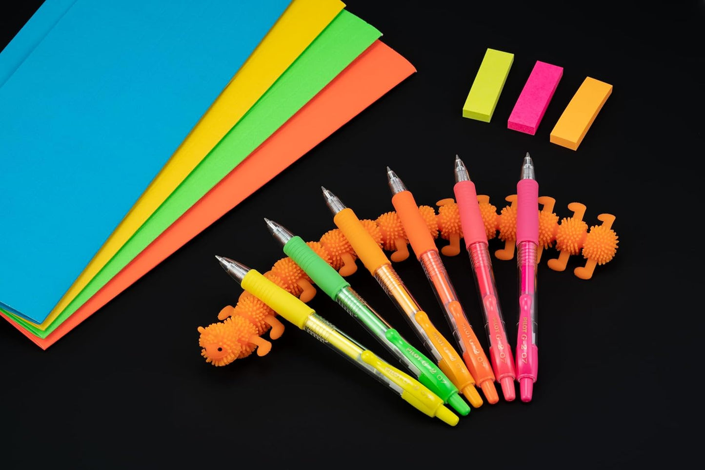 Pilot G2 Premium Gel Roller Pens, Fine Point 0.7 mm Assorted Colors, Tub of 36