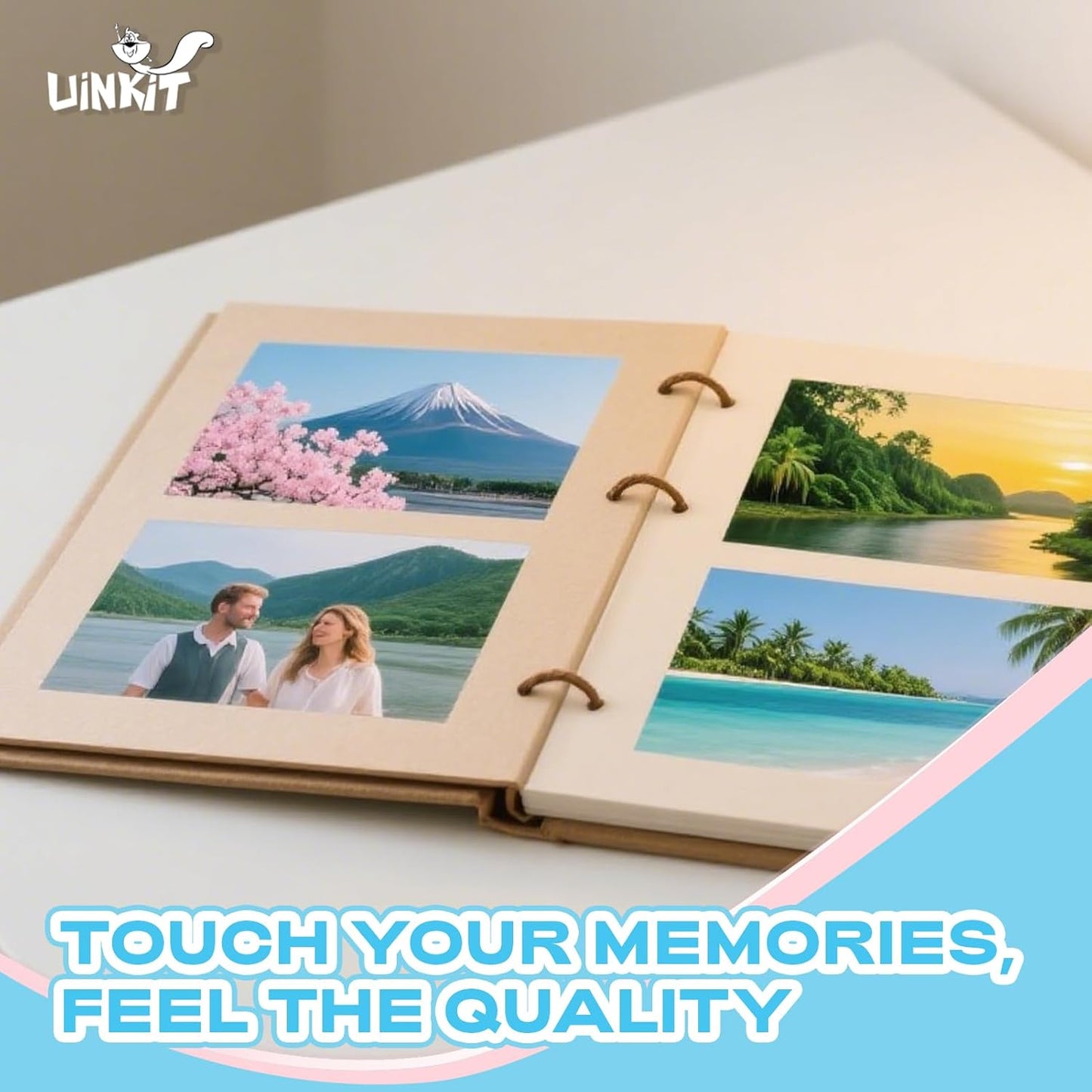 Uinkit 37lb Thin Flyer Paper Glossy 8.5x11 Inkjet 100 Sheets Single Side DIY Chip Bag 135gsm Printer Picture for Inkjet Printer with Dye Ink Letter size A4 Brochure (8.5X11X100)